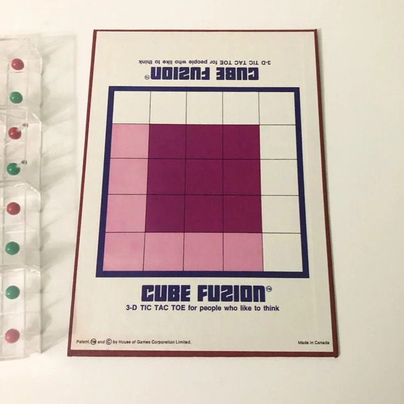 Vintage 1968 Cube Fusion Space Age 3D Board Game House Of Games - Picture 9 of 13